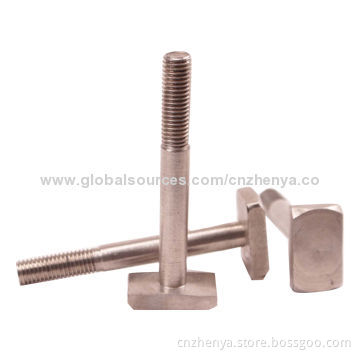 UNC Square Bolts with SGS Mark, 8-200mm, 1/2-8-inch Length